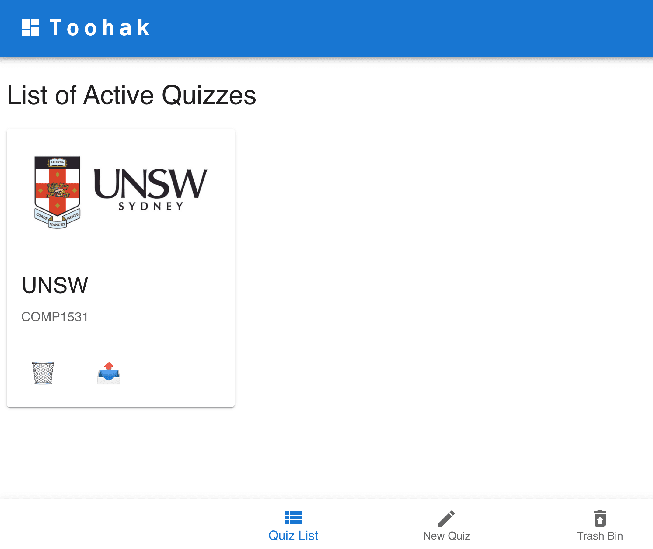 Toohak (Backend for Kahoot)